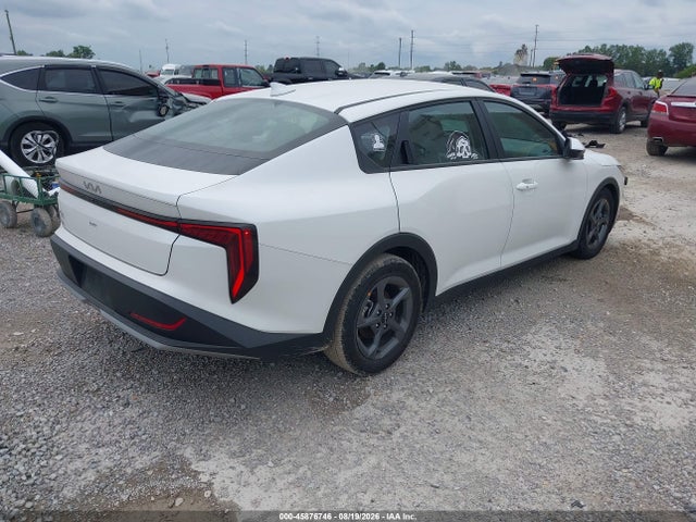 45876746 :رقم المزاد ، 3KPFT4DE6SE116134 vin ، 2025 Kia K4 Lxs مزاد بيع