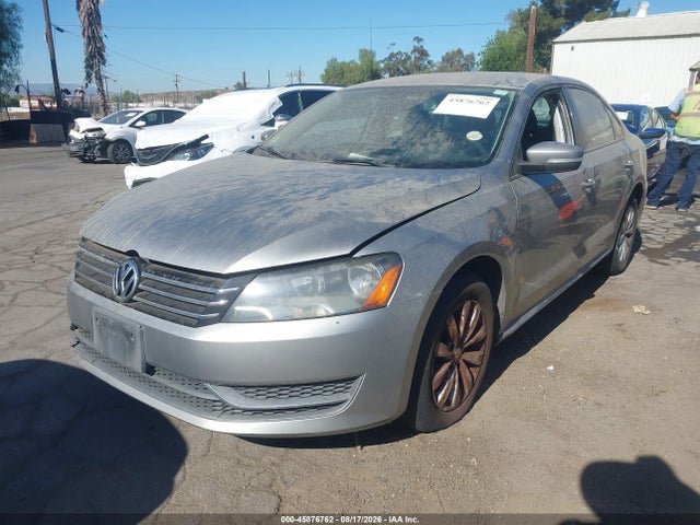 2013 Volkswagen Passat 2.5l S მანქანა იყიდება აუქციონზე, vin: 1VWAP7A34DC005494, აუქციონის ნომერი: 45876762