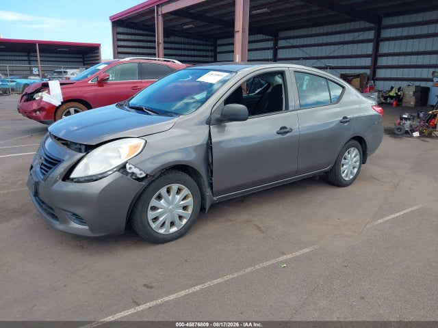 45876809 :رقم المزاد ، 3N1CN7AP3EL814448 vin ، 2014 Nissan Versa 1.6 S+ مزاد بيع