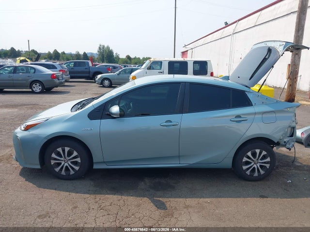 45876842 :رقم المزاد ، JTDL9RFU6K3010163 vin ، 2019 Toyota Prius Le مزاد بيع