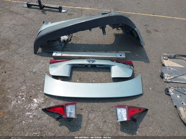 45876842 :رقم المزاد ، JTDL9RFU6K3010163 vin ، 2019 Toyota Prius Le مزاد بيع