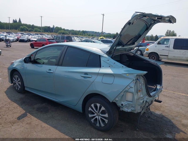 45876842 :رقم المزاد ، JTDL9RFU6K3010163 vin ، 2019 Toyota Prius Le مزاد بيع
