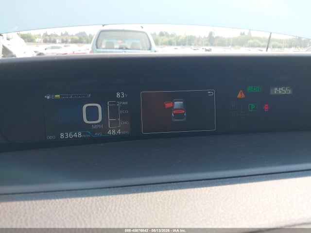 45876842 :رقم المزاد ، JTDL9RFU6K3010163 vin ، 2019 Toyota Prius Le مزاد بيع