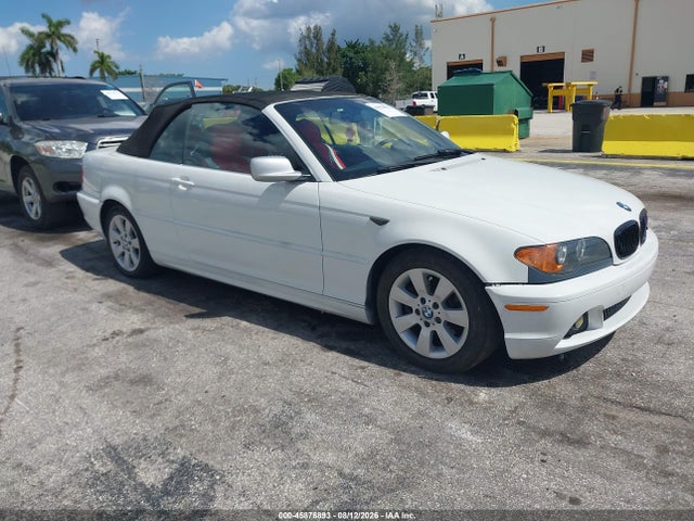 45876893 :رقم المزاد ، WBABW33405PL37240 vin ، 2005 Bmw 325ci مزاد بيع