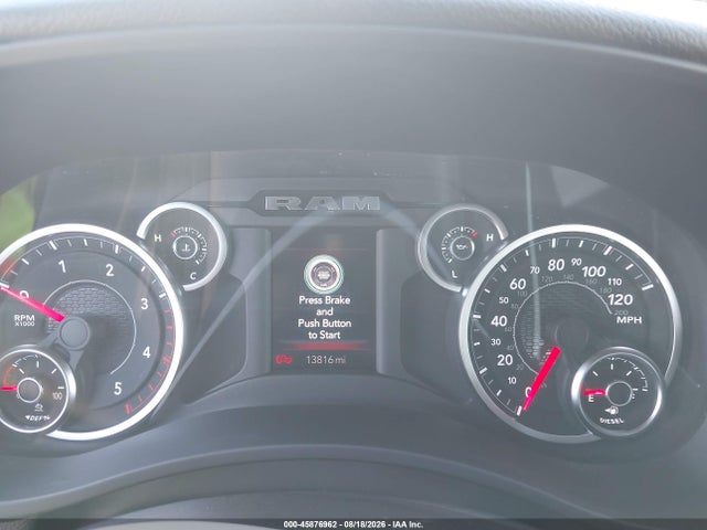 45876962 :رقم المزاد ، 3C6UR5DL4TG274043 vin ، 2026 Ram 2500 Big Horn  4x4 6'4 Box مزاد بيع