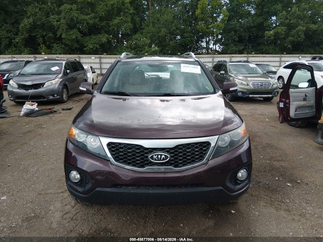 45877006 :رقم المزاد ، 5XYKU4A21DG375612 vin ، 2013 Kia Sorento Ex V6 مزاد بيع