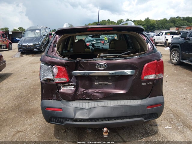 45877006 :رقم المزاد ، 5XYKU4A21DG375612 vin ، 2013 Kia Sorento Ex V6 مزاد بيع