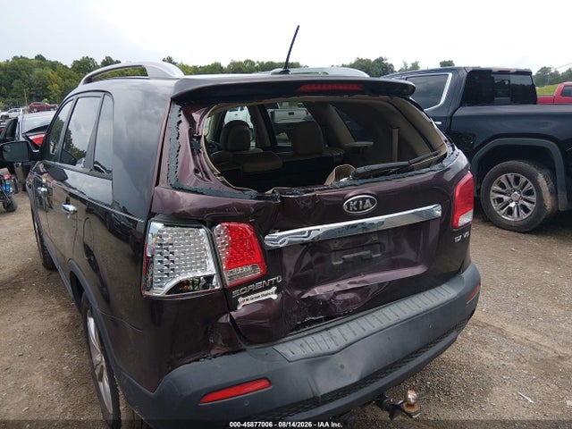 45877006 :رقم المزاد ، 5XYKU4A21DG375612 vin ، 2013 Kia Sorento Ex V6 مزاد بيع