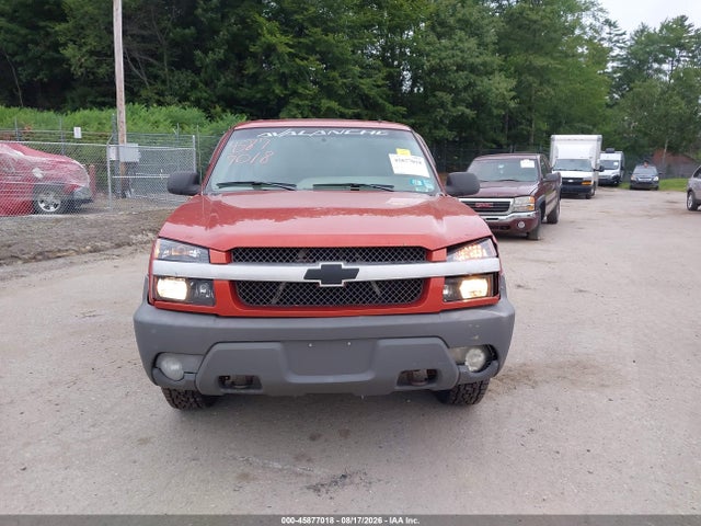 Aukcja sprzedaży 2002 Chevrolet Avalanche K1500, vin: 3GNEK13T72G228448, numer aukcji: 45877018