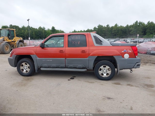 Aukcja sprzedaży 2002 Chevrolet Avalanche K1500, vin: 3GNEK13T72G228448, numer aukcji: 45877018