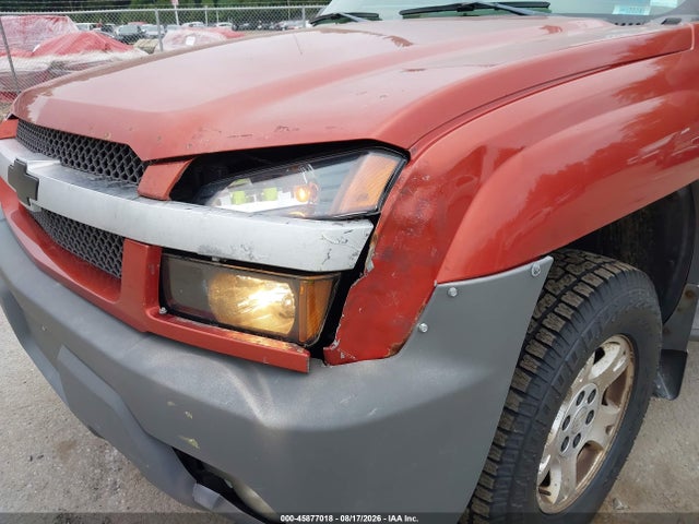 Aukcja sprzedaży 2002 Chevrolet Avalanche K1500, vin: 3GNEK13T72G228448, numer aukcji: 45877018
