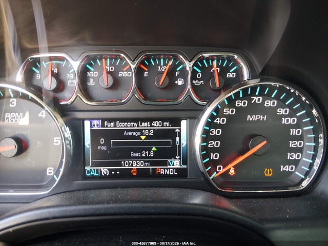 Auction sale of the 2017 Chevrolet Silverado 1500 Lt, vin: 3GCPCREC6HG323022, lot number: 45877069