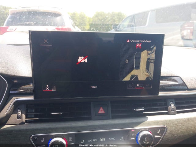 Aukcja sprzedaży 2021 Audi A4 Premium Plus 45 Tfsi S Line Quattro S Tronic, vin: WAUEAAF48MN001910, numer aukcji: 45877094
