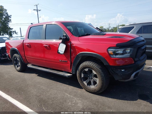 2019 Ram 1500 Rebel  4x4 5'7 Box მანქანა იყიდება აუქციონზე, vin: 1C6SRFLT0KN894943, აუქციონის ნომერი: 45877113