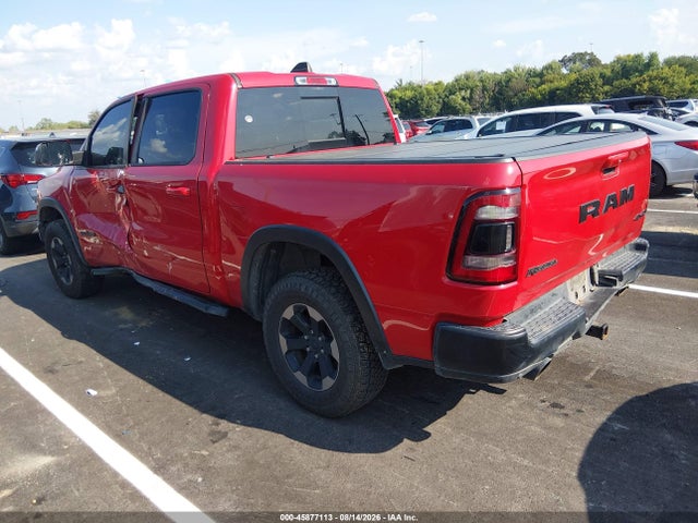2019 Ram 1500 Rebel  4x4 5'7 Box მანქანა იყიდება აუქციონზე, vin: 1C6SRFLT0KN894943, აუქციონის ნომერი: 45877113