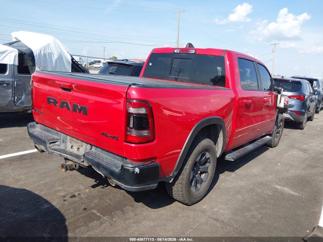 2019 Ram 1500 Rebel  4x4 5'7 Box მანქანა იყიდება აუქციონზე, vin: 1C6SRFLT0KN894943, აუქციონის ნომერი: 45877113