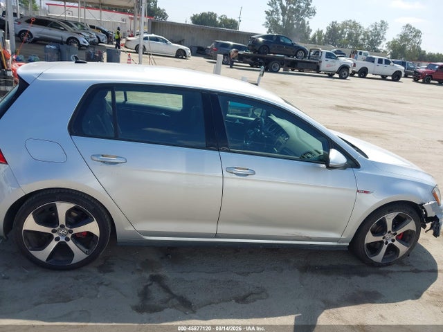Продажа на аукционе авто 2017 Volkswagen Golf Gti Autobahn 4-door/s 4-door/se 4-door/sport 4-door, vin: 3VW5T7AU8HM033261, номер лота: 45877120