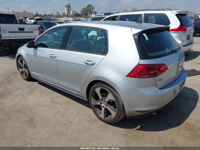 Продажа на аукционе авто 2017 Volkswagen Golf Gti Autobahn 4-door/s 4-door/se 4-door/sport 4-door, vin: 3VW5T7AU8HM033261, номер лота: 45877120