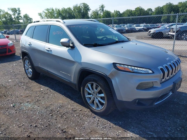 45877177 :رقم المزاد ، 1C4PJMDB4FW571723 vin ، 2015 Jeep Cherokee Limited مزاد بيع