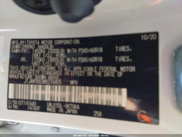 Продажа на аукционе авто 2021 Lexus Gx 460 Premium, vin: JTJAM7BX3M5276805, номер лота: 45877187