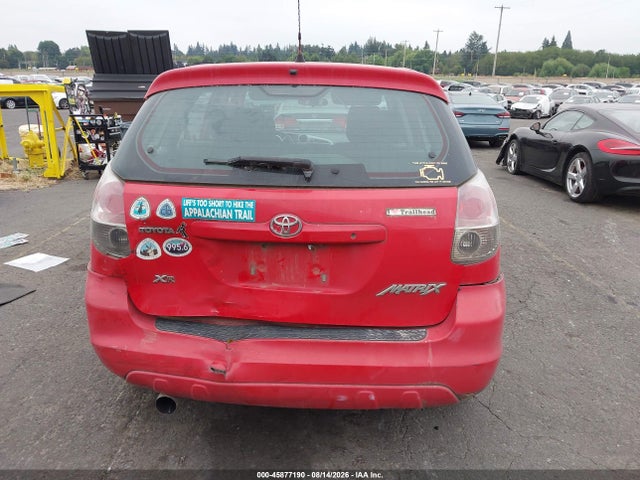 Auction sale of the 2005 Toyota Matrix Xr, vin: 2T1KR32E95C508926, lot number: 45877190