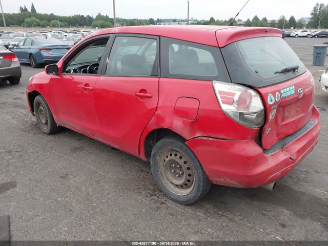 Auction sale of the 2005 Toyota Matrix Xr, vin: 2T1KR32E95C508926, lot number: 45877190