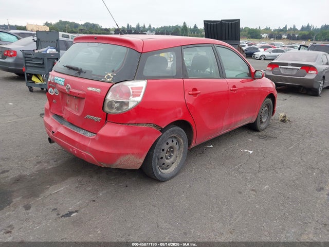 Auction sale of the 2005 Toyota Matrix Xr, vin: 2T1KR32E95C508926, lot number: 45877190