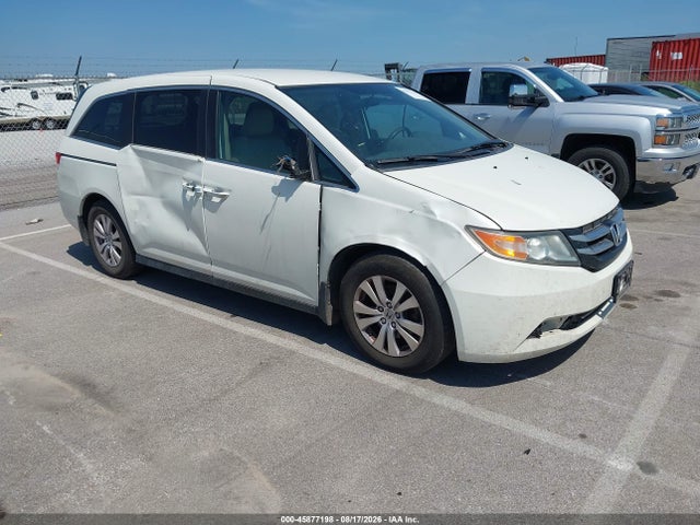45877198 :رقم المزاد ، 5FNRL5H41EB021922 vin ، 2014 Honda Odyssey Ex مزاد بيع