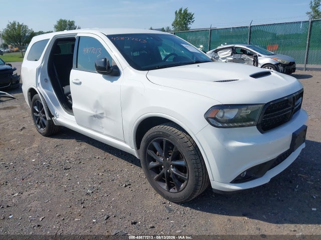 2018 Dodge Durango Gt Awd მანქანა იყიდება აუქციონზე, vin: 1C4RDJDGXJC154434, აუქციონის ნომერი: 45877213