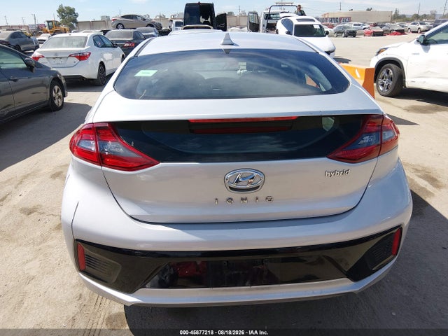 Продаж на аукціоні авто 2018 Hyundai Ioniq Hybrid Sel, vin: KMHC75LC2JU072187, номер лоту: 45877218