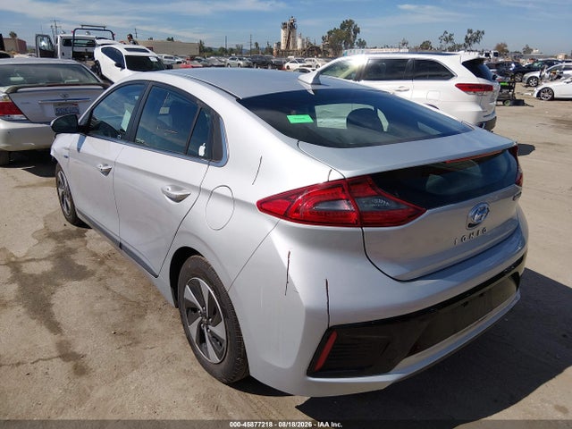 Продаж на аукціоні авто 2018 Hyundai Ioniq Hybrid Sel, vin: KMHC75LC2JU072187, номер лоту: 45877218