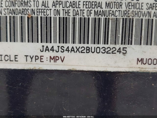 Aukcja sprzedaży 2011 Mitsubishi Outlander Xls, vin: JA4JS4AX2BU032245, numer aukcji: 45877232