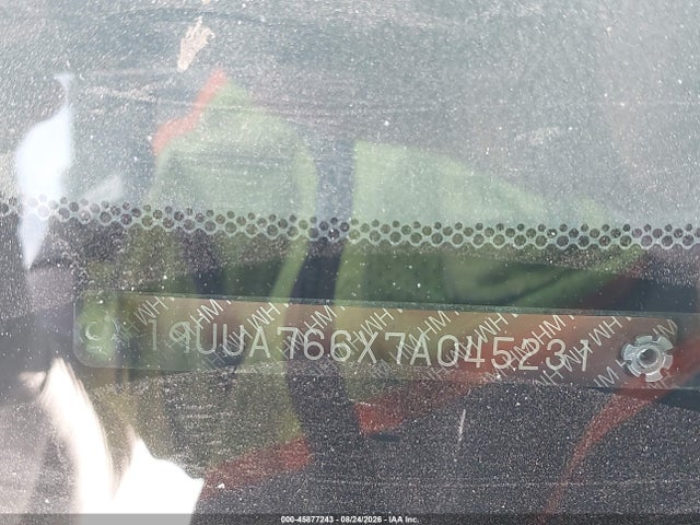 45877243 :رقم المزاد ، 19UUA766X7A045231 vin ، 2007 Acura Tl Type S مزاد بيع