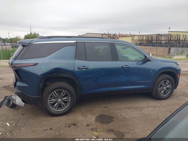 Aukcja sprzedaży 2026 Chevrolet Traverse Fwd Lt, vin: 1GNERGKS3TJ249272, numer aukcji: 45877253