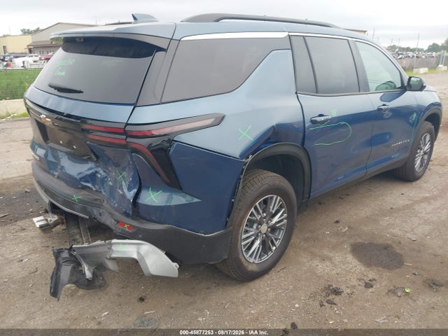 Aukcja sprzedaży 2026 Chevrolet Traverse Fwd Lt, vin: 1GNERGKS3TJ249272, numer aukcji: 45877253