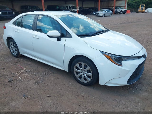 2024 Toyota Corolla Le მანქანა იყიდება აუქციონზე, vin: 5YFB4MDE9RP137953, აუქციონის ნომერი: 45877270