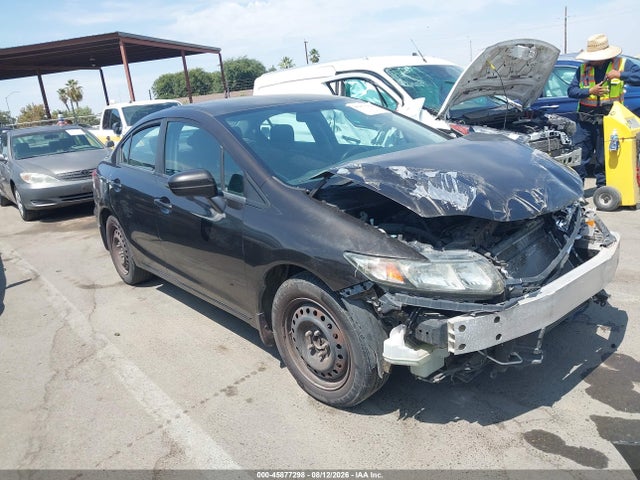 45877298 :رقم المزاد ، 2HGFB2F55EH500419 vin ، 2014 Honda Civic Lx مزاد بيع