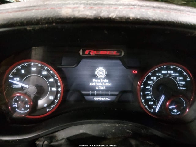 Продаж на аукціоні авто 2022 Ram 1500 Rebel, vin: 1C6SRFLT8NN437186, номер лоту: 45877307