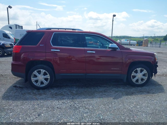 Продажа на аукционе авто 2016 Gmc Terrain Slt, vin: 2GKFLUEK3G6265116, номер лота: 45877315