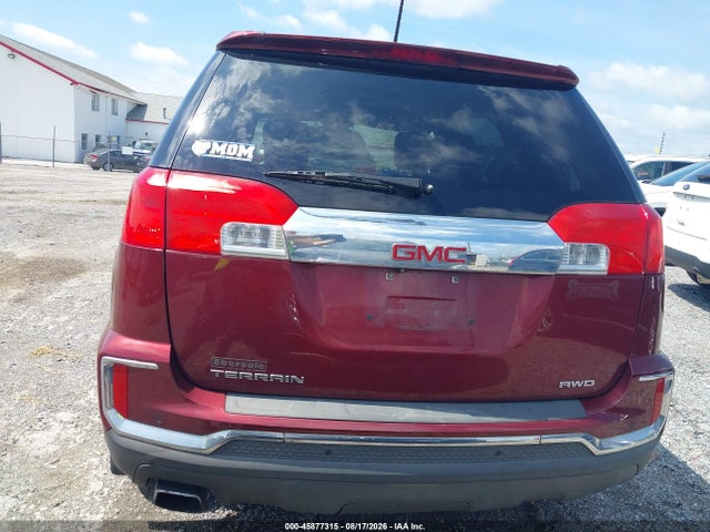 Продажа на аукционе авто 2016 Gmc Terrain Slt, vin: 2GKFLUEK3G6265116, номер лота: 45877315