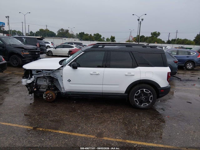 2024 Ford Bronco Sport Outer Banks მანქანა იყიდება აუქციონზე, vin: 3FMCR9C69RRE24194, აუქციონის ნომერი: 45877331