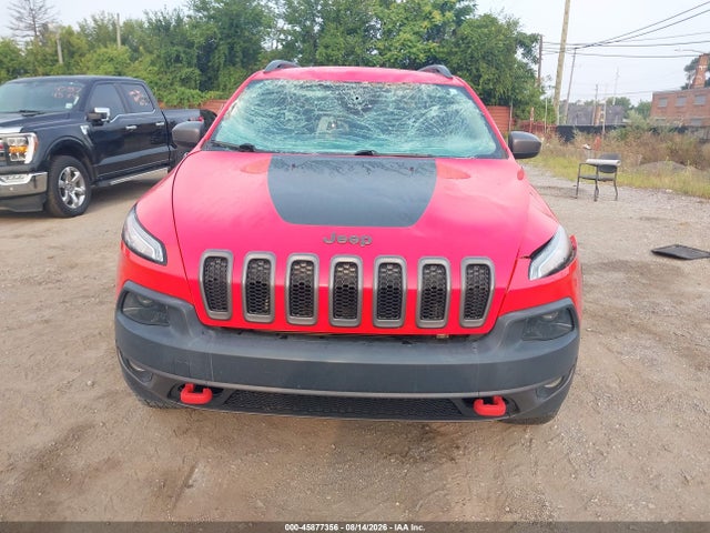2017 Jeep Cherokee Trailhawk მანქანა იყიდება აუქციონზე, vin: 1C4PJMBS0HW590923, აუქციონის ნომერი: 45877356