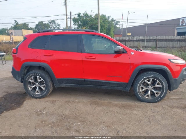 2017 Jeep Cherokee Trailhawk მანქანა იყიდება აუქციონზე, vin: 1C4PJMBS0HW590923, აუქციონის ნომერი: 45877356