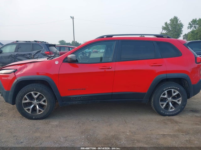 2017 Jeep Cherokee Trailhawk მანქანა იყიდება აუქციონზე, vin: 1C4PJMBS0HW590923, აუქციონის ნომერი: 45877356
