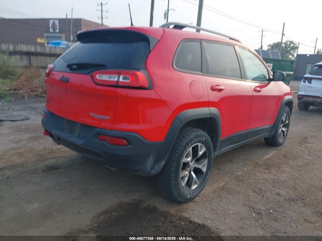 2017 Jeep Cherokee Trailhawk მანქანა იყიდება აუქციონზე, vin: 1C4PJMBS0HW590923, აუქციონის ნომერი: 45877356