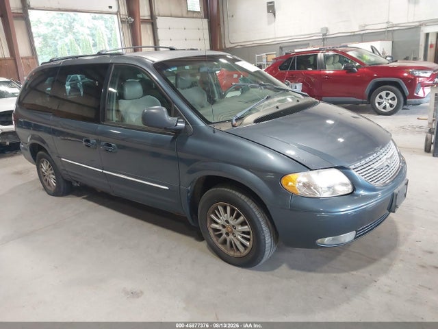 2002 Chrysler Town & Country Limited მანქანა იყიდება აუქციონზე, vin: 2C8GP64L32R575945, აუქციონის ნომერი: 45877376