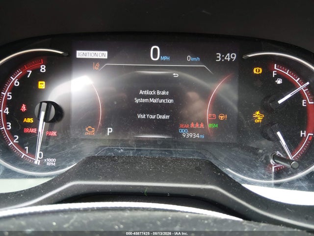 45877425 :رقم المزاد ، 2T3J1RFV0LC072892 vin ، 2020 Toyota Rav4 Trd Off-road مزاد بيع