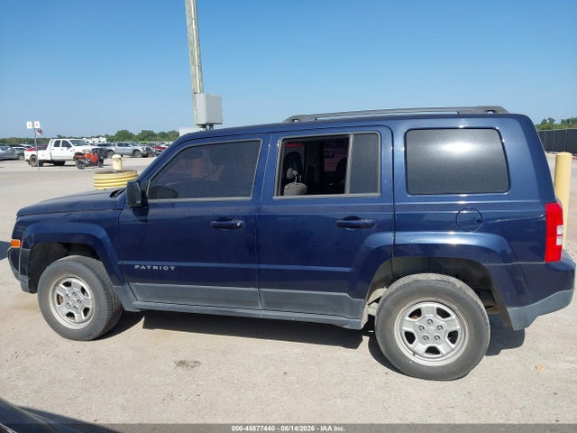2016 Jeep Patriot Sport მანქანა იყიდება აუქციონზე, vin: 1C4NJRBB4GD522381, აუქციონის ნომერი: 45877440