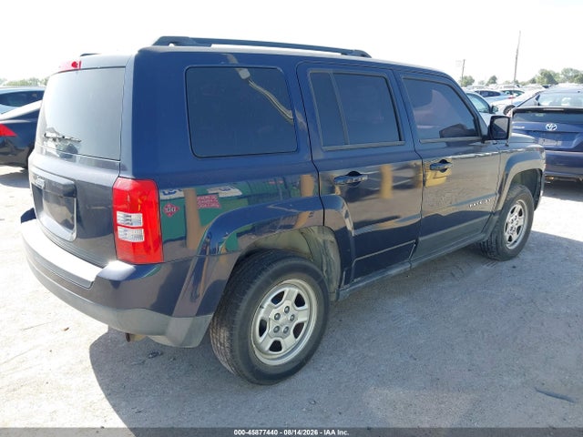2016 Jeep Patriot Sport მანქანა იყიდება აუქციონზე, vin: 1C4NJRBB4GD522381, აუქციონის ნომერი: 45877440