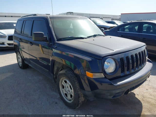 2016 Jeep Patriot Sport მანქანა იყიდება აუქციონზე, vin: 1C4NJRBB4GD522381, აუქციონის ნომერი: 45877440